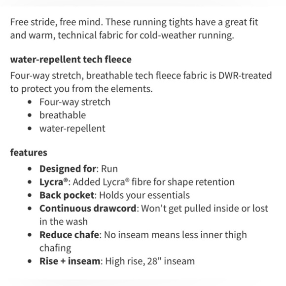 Lululemon Base Pace High Rise Fleece Tight 28” in Floral Electric Multi - Picture 5 of 10